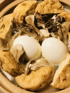 ゆで玉子が何個かあれば●鳥の巣風寄せ鍋-レシピのメイン写真