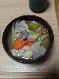 福島の芋煮。翌日はけんちんうどんに!-レシピのメイン写真