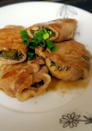 カンタン黒酢で、長芋肉巻きの黒酢照り焼き-レシピのメイン写真