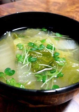 ポカポカ簡単！大根みぞれと鶏ササミ汁-レシピのメイン写真