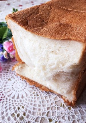 ふんわりとろける♡あま〜ぃ練乳の食パン-レシピのメイン写真