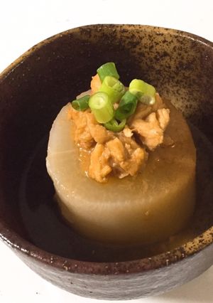 美味しいよ♬ ふろふき大根の鶏肉あんかけ-レシピのメイン写真