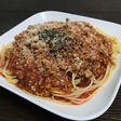 手抜きミートソーススパゲティ