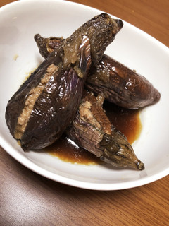 ナスの肉詰め煮-レシピのメイン写真