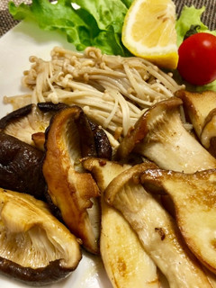 ☆キノコのオリーブオイル焼き♪-レシピのメイン写真