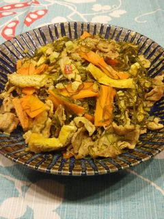 豚肉と切り昆布の炒め煮-レシピのメイン写真