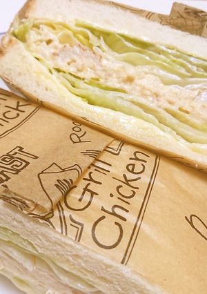 ちくわ入りウマウマ♡ホットサンド-レシピのメイン写真