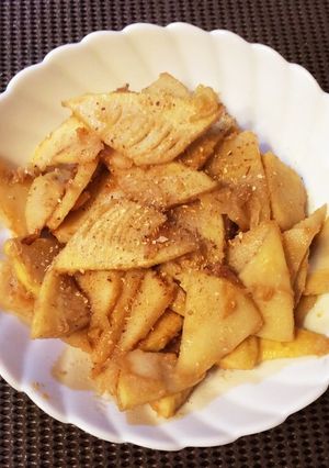 タケノコの油みそ（炒め）-レシピのメイン写真