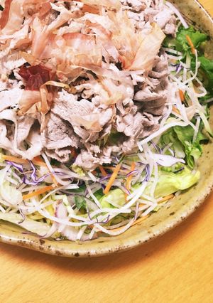 包丁いらず！超簡単な冷しゃぶサラダ麺-レシピのメイン写真