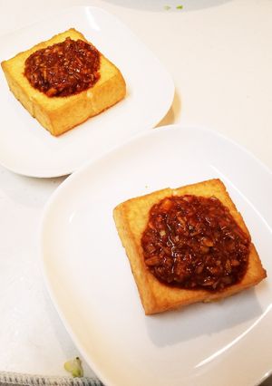 ○焼き厚揚げ○今日のつまみ1-レシピのメイン写真