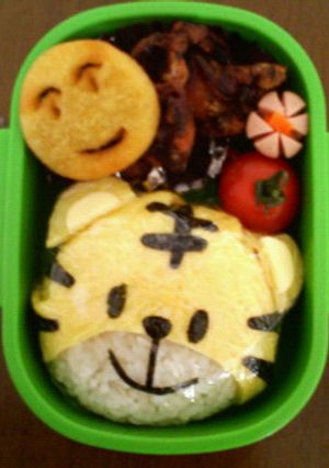 しまじろう弁当（キャラ弁）-レシピのメイン写真