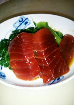 マグロの赤身はしっとり漬けましょう-レシピのメイン写真