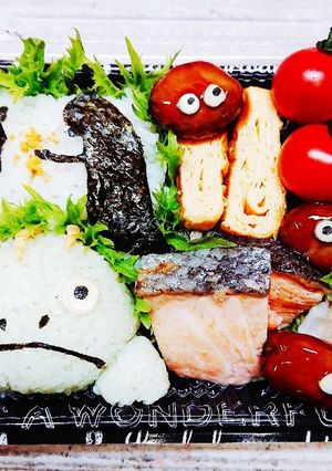 千と千尋の神隠し♪キャラ弁♪カエル♪-レシピのメイン写真