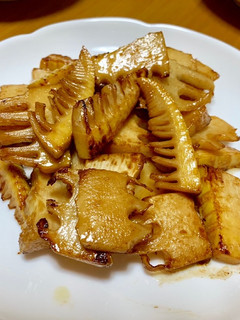 たけのこのバター醤油-レシピのメイン写真