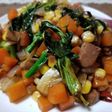 タカノツメと鷹の爪を入れた油炒め(^^)