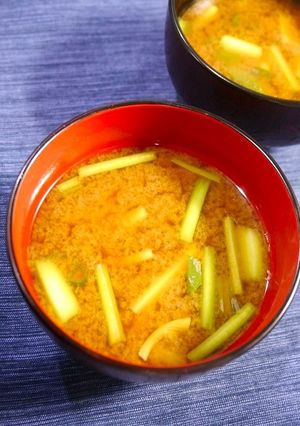 簡単！やせるお味噌汁☆筍小松菜-レシピのメイン写真
