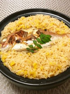 簡単♪土鍋で鯛めし☆-レシピのメイン写真