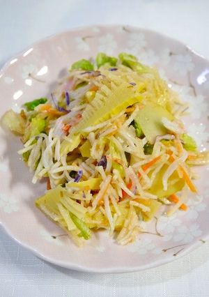 簡単！筍のわさびサラダ-レシピのメイン写真