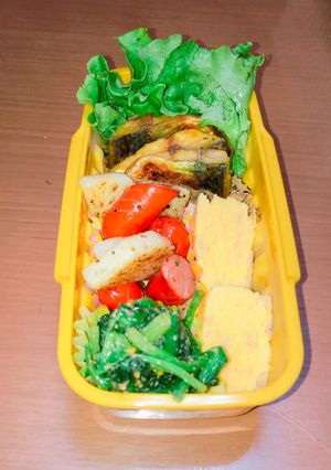中1男子お弁当20190425-レシピのメイン写真
