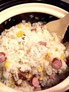 ウインナーとコーンのピラフ ☆☆☆-レシピのメイン写真