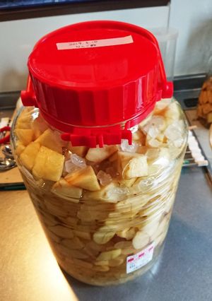 我が家のりんご酢-レシピのメイン写真