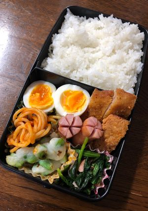 中学生男子弁当☆20190425-レシピのメイン写真