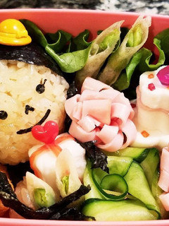 キャラ弁 お誕生日 -レシピのメイン写真