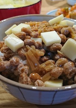 納豆なめ茸‼️-レシピのメイン写真