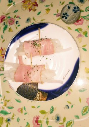大根のベーコン巻き(^q^)☺⛄-レシピのメイン写真
