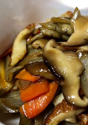 おばあちゃんのしいたけのきんぴら煮-レシピのメイン写真