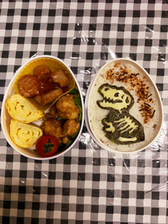 ティラノサウルスのお弁当-レシピのメイン写真
