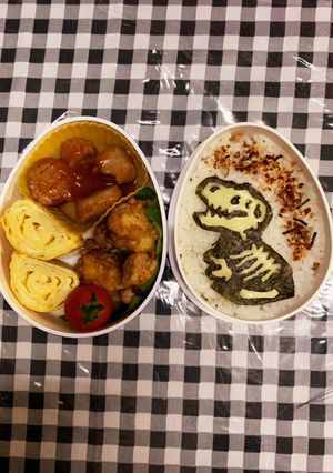 ティラノサウルスのお弁当-レシピのメイン写真
