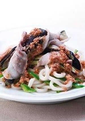 うどんサラダ-レシピのメイン写真