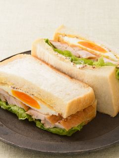 照り焼きチキンサンド-レシピのメイン写真