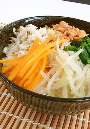 カロリーオフ!ひものビビンバ-レシピのメイン写真