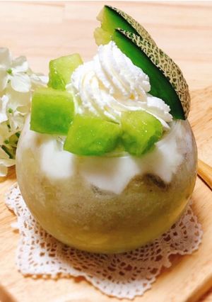 メロンとバナナのスムージー❁❁❁-レシピのメイン写真