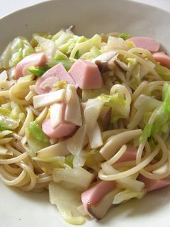 魚肉ソーセージでパスタ-レシピのメイン写真