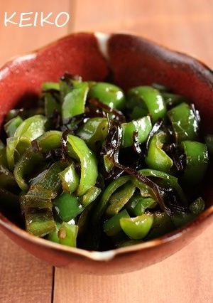 【農家のレシピ】ピーマンと塩昆布の炒め煮-レシピのメイン写真