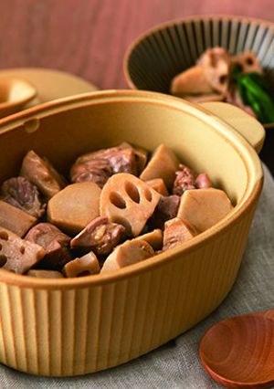 ANFI土鍋で簡単♪鶏肉と根菜の甘辛煮-レシピのメイン写真