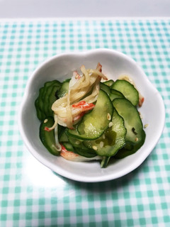 リンゴ酢で作る簡単酢の物-レシピのメイン写真