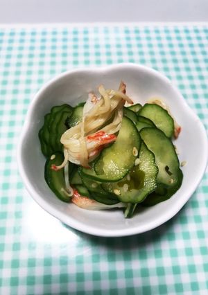 リンゴ酢で作る簡単酢の物-レシピのメイン写真