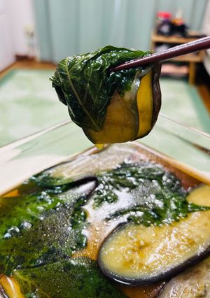 簡単！ナスの大葉漬け-レシピのメイン写真