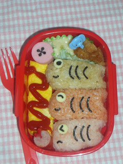 こいのぼり弁当2(キャラ弁)-レシピのメイン写真