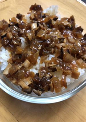 簡単！エリンギと玉ねぎのふりかけ-レシピのメイン写真