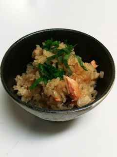 鮭はらす炊き込み御飯-レシピのメイン写真
