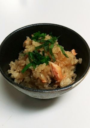 鮭はらす炊き込み御飯-レシピのメイン写真