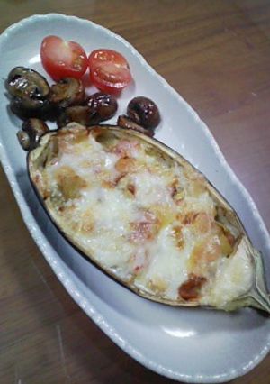 皮ごと食べられる米ナスのグラタン風☆-レシピのメイン写真