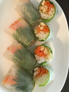 油揚げの和風生春巻き-レシピのメイン写真