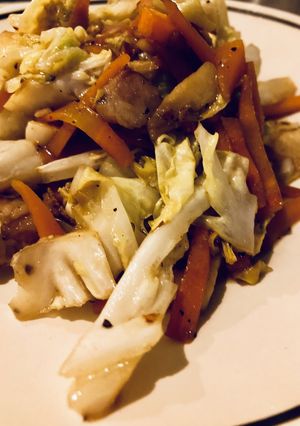 ノンオイルうま塩 野菜炒め-レシピのメイン写真