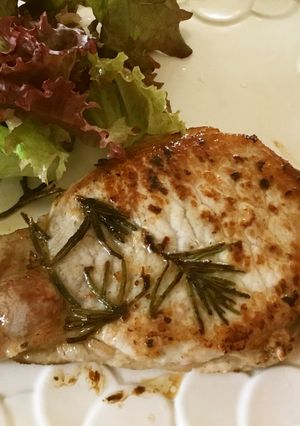 ニンニク&ローズマリー風味のポークソテー-レシピのメイン写真